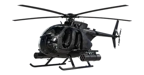 AH-6M Miniguns, Ansicht aus dem Händlermenü