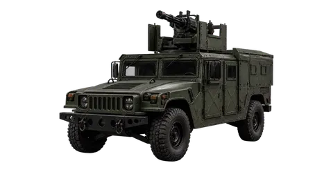 Humvee Minigun, Ansicht aus dem Händlermenü